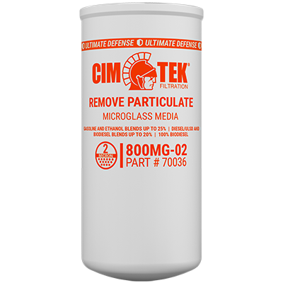 CimTek 70036/800MG-2, 2 Micron, 1-1/2"-16 Threaded Filter