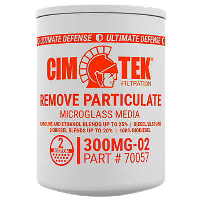 CimTek 70057/300MG-02, 2 Micron, 3/4"(1"-12) Threaded Filter