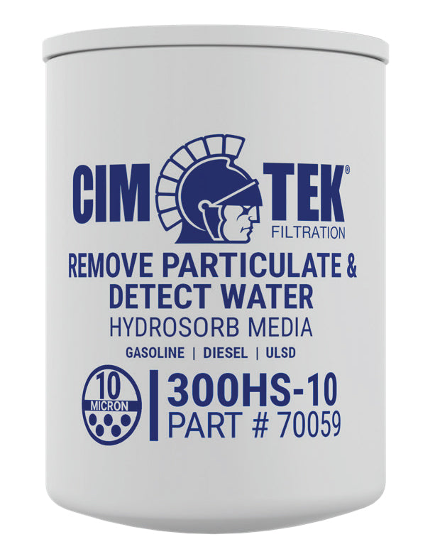 CimTek Filter 70059/300HS-10, 10 Micron, 3/4"(1"-12) Threaded Filter