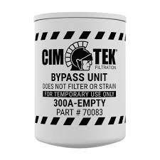 CimTek 70083 300 Series No Element 1"(1-3/8"-12) Threaded