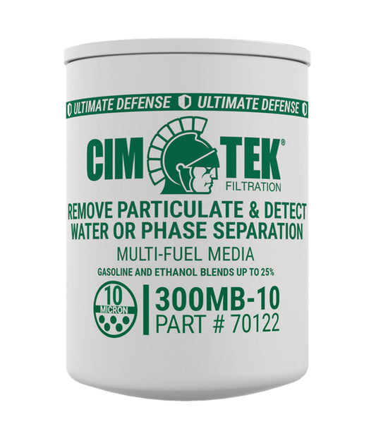 CimTek Filter 70122/300MB-10, 10 Micron, 3/4"(1"-12) Threaded Filter