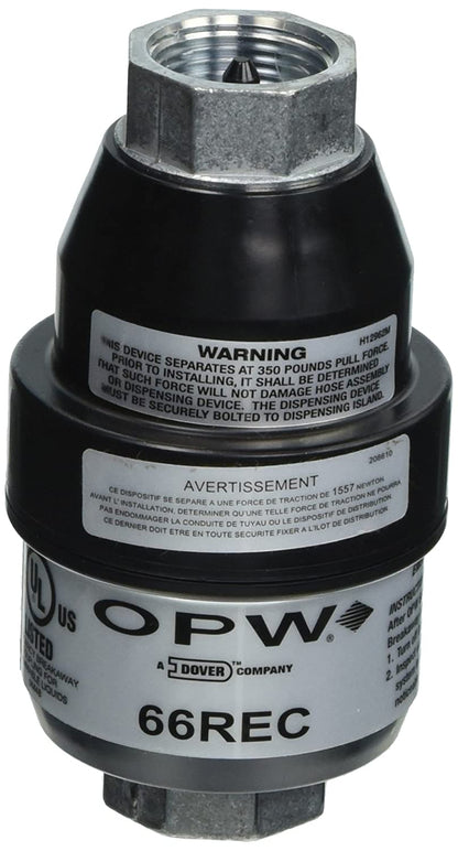 OPW FC 66REC-1000 3/4" Dry Reconnectable Breakaway,