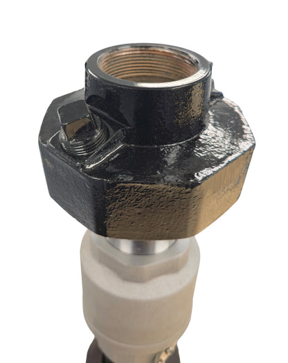 Morrison Bros 9095AA3200AVEVR Pressure Fill Overfill Prevention Valve, Aluminum Body w/ 2" FNPT x 4" FNPT Connections, CARB EVR approved