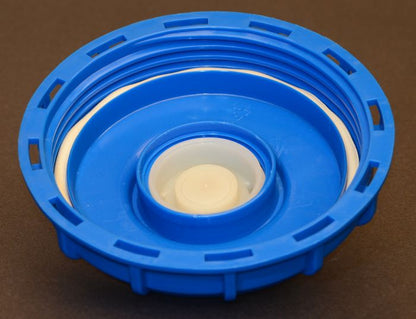 PBC6BP 6" IBC Blue Cap w/ 2" Butress Thread