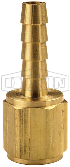Dixon BF22 1/4" FNPT x 1/4" Hose Barb Brass
