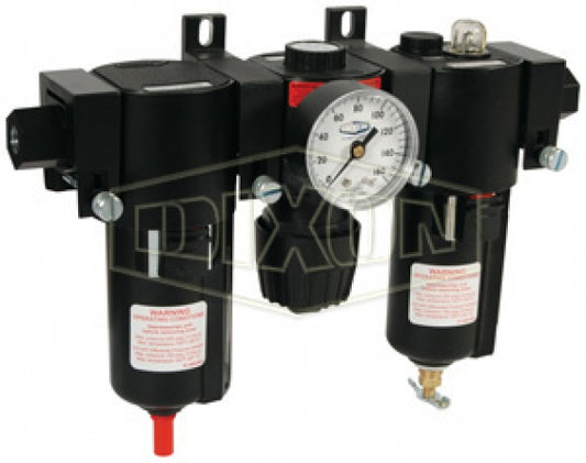 Dixon C16-003MMB 3/8" Wilkerson FRLs C16 Compact Combo Unit