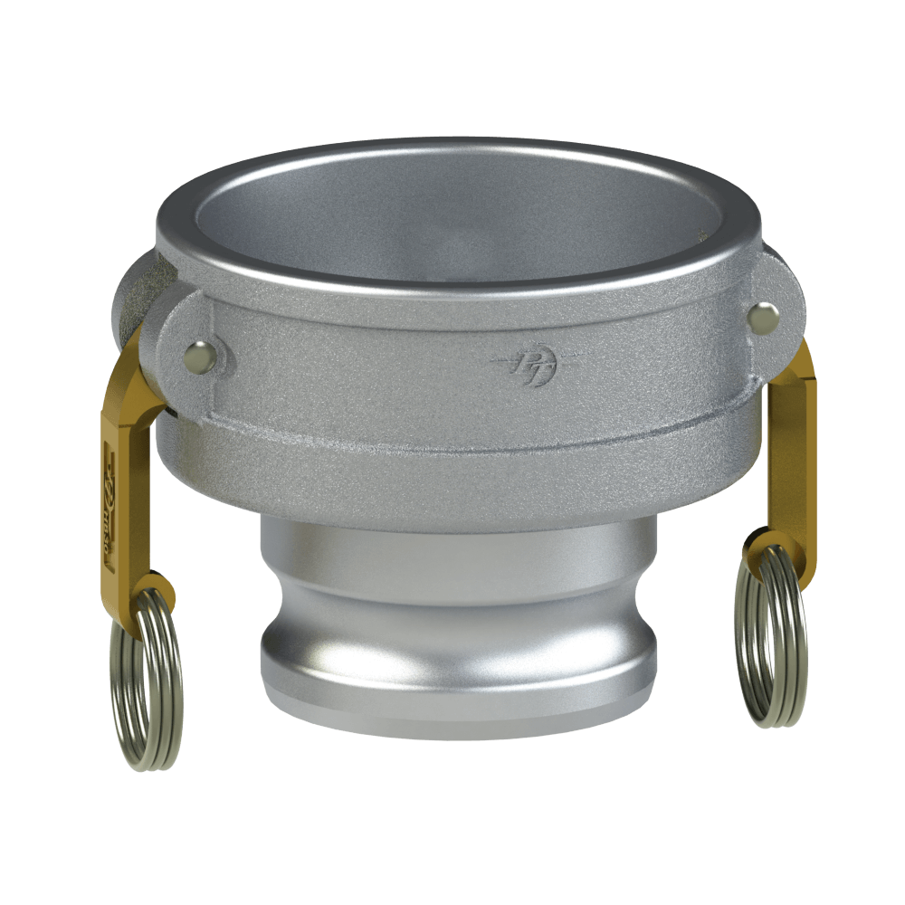 PT Coupling 4" Aluminum Coupler X 3" Adapter