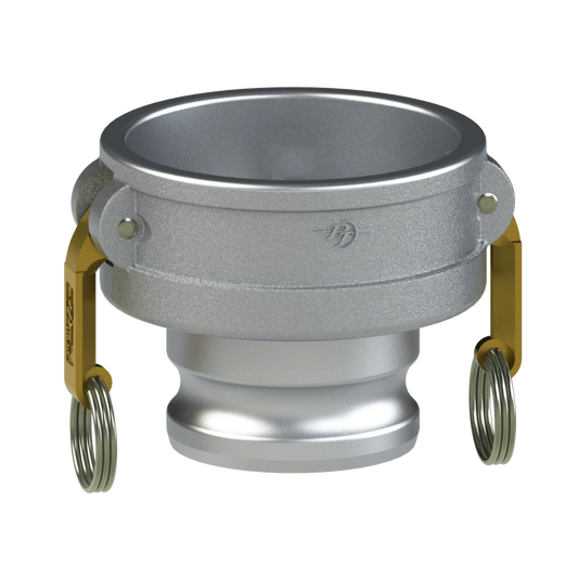 PT Coupling 4" Aluminum Coupler X 3" Adapter