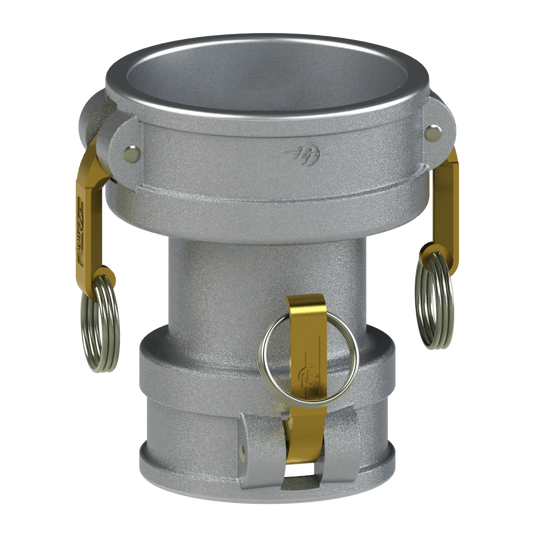 PT Coupling 3" Aluminum Coupler X 2" Coupler