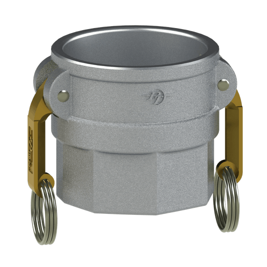 PT Coupling 2" Aluminum Coupler X 3" Male Thread