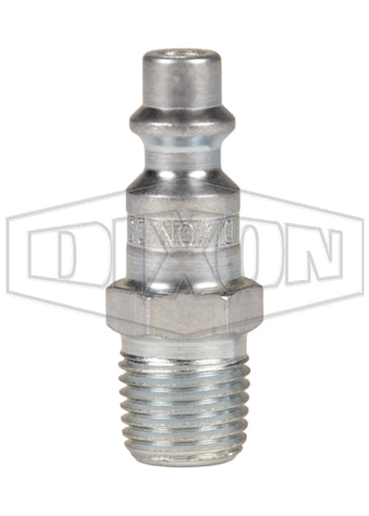 Dixon DCP21 1/4" Plug X 1/4" Male Thread