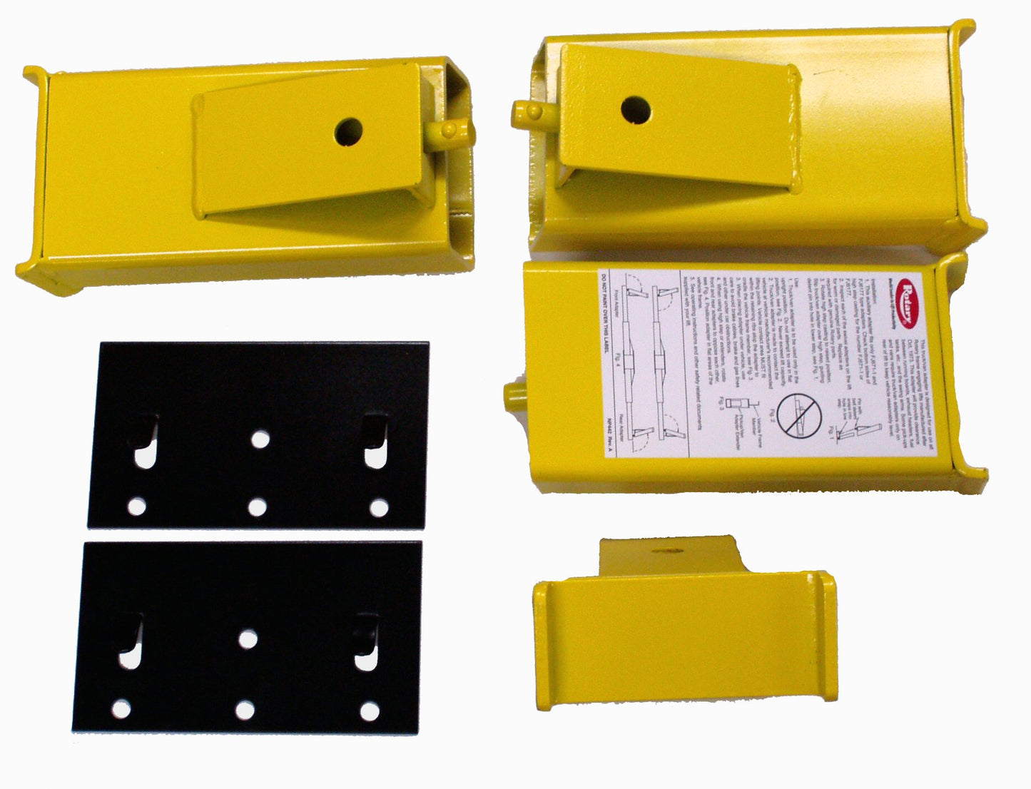 Rotary Lift FJ6115BK Flip Up Extended Height Adapter Kit, Vans, Pick Ups - 4 Adapters