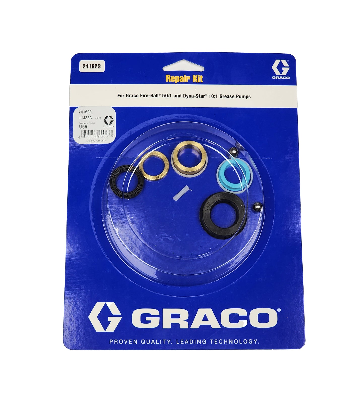 Graco 241623 50:1 Fireball Pumps and Dynastar 10:1 Grease Pumps