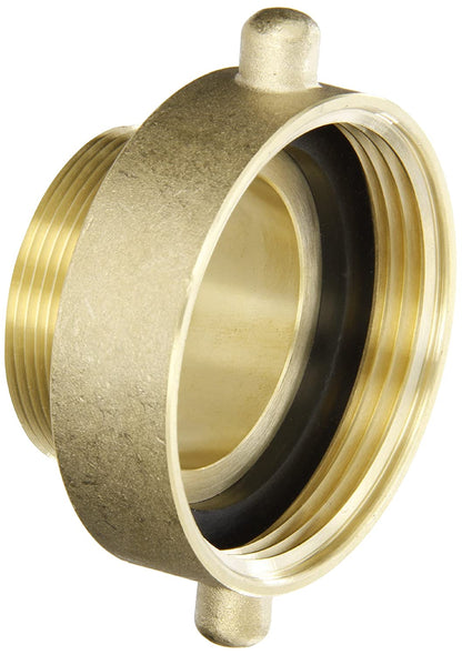 Dixon HA2520T Hydrant Adapter with Pin Lug, 2-1/2" NST (NH) Female x 2" NPT Male