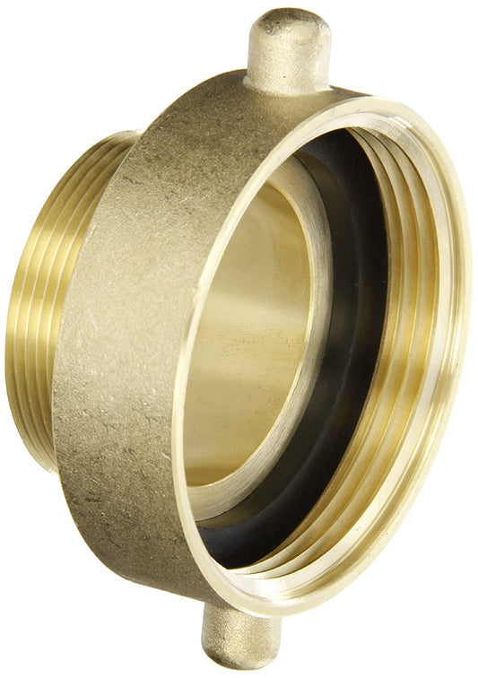 Dixon HA2520T Hydrant Adapter with Pin Lug, 2-1/2" NST (NH) Female x 2" NPT Male