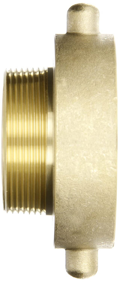 Dixon HA2520T Hydrant Adapter with Pin Lug, 2-1/2" NST (NH) Female x 2" NPT Male