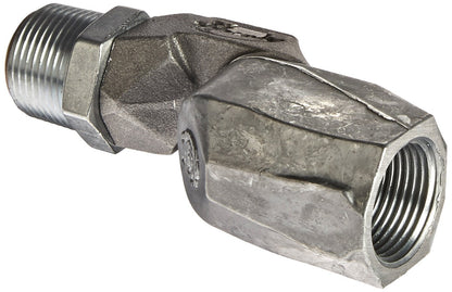 Husky 0350 3/4" Female NPT x 3/4" Male NPT Multi-Plane Swivel, Made in USA