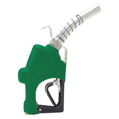 Husky 1GS H Automatic 1" Heavy Duty Diesel Nozzle with Three Notch Hold Open Clip and Hook