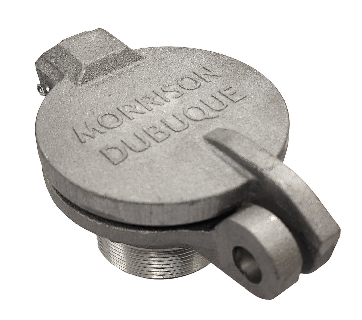Morrison Bros 179M-0100 AC 2" MNPT Aluminum Hinged Flip Top Fill Cap