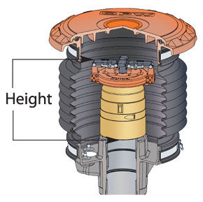 OPW FC 61SALP-1020-EVR Bronze 4" Swivel Fill Adapter