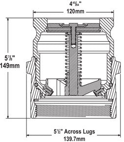 OPW FC 61VSA-1020-EVR Bronze Vapor Recovery Swivel Adaptor