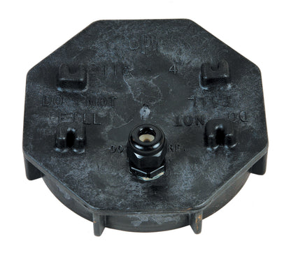 OPW FC 116M-0500 4" Duratuff Monitor Cap w/ 1/2"Adapter