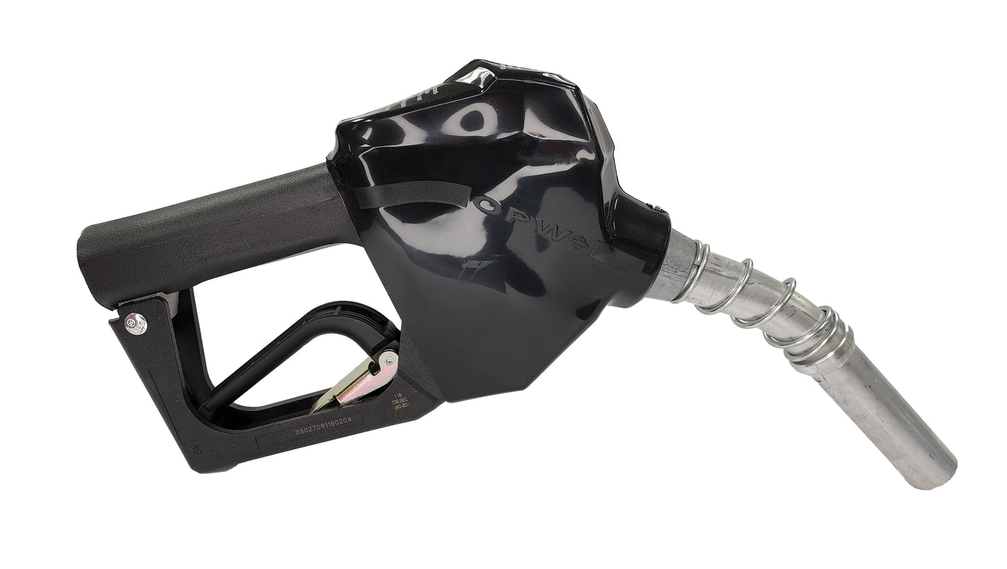 OPW FC 11B-0400 Automatic 3/4" NPT Light Duty Diesel Retail Nozzle - Black