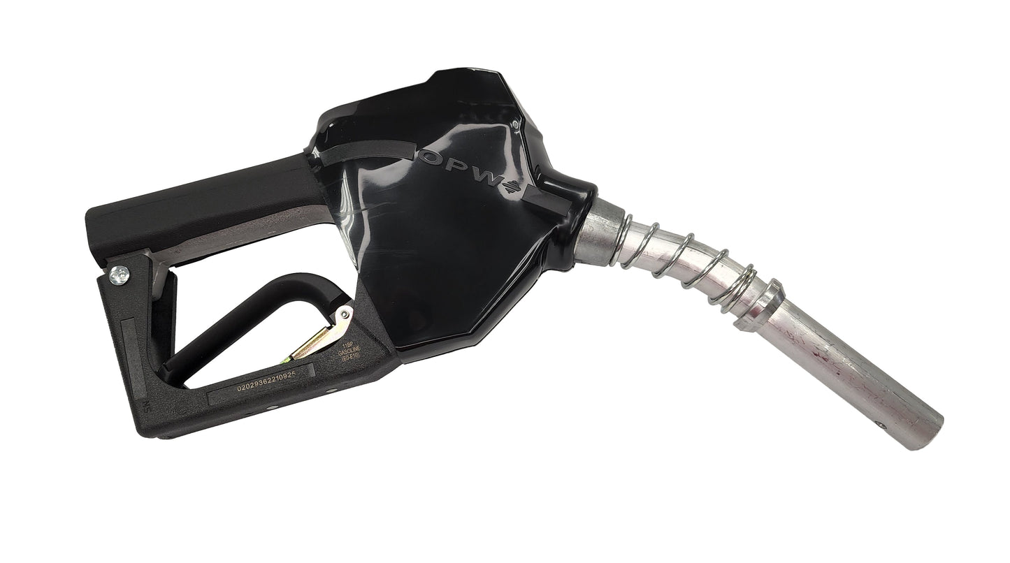 OPW FC 11BP-0400 Automatic 3/4" NPT Gasoline Retail Nozzle - Black