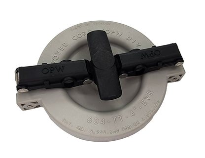 OPW FC 634TT-7085-EVR Series Tight-Fill Top-Seal Cap - Grey