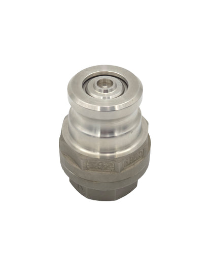 PT Coupling MD15A 1-1/2" SS Dry Break Adapter