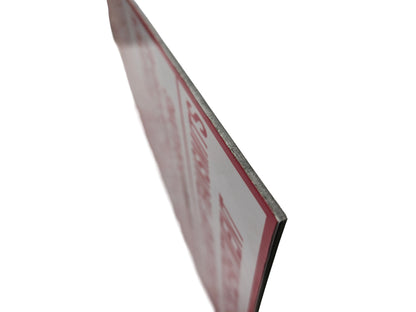 Signs For Fuel Storage Tanks - Aluminum No Smoking Turn Off Engine 18" Tall x 12" Wide