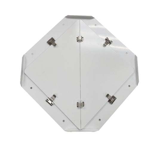 Signs For Fuel Storage Tanks - Aluminum Multi Flip Placards Blank/1203/1993/1270/1223 14" Tall x 14" Wide