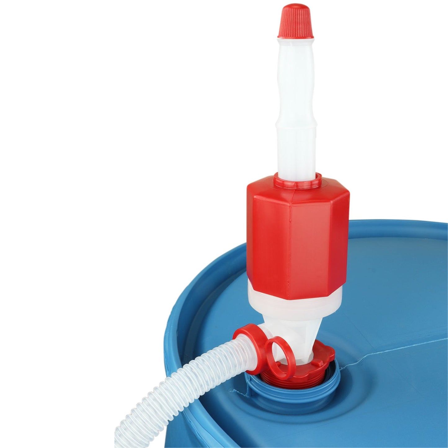 Zeeline by Milton ZE369W Polyethylene/Polypropylene Siphon Drum Pump With Hose
