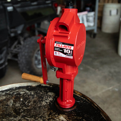 Fill-Rite FR110 Rotary Hand-Operated Fuel Transfer Pump, Pump Only, 2" Bung Mounted