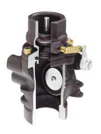 OPW FC 10BHMP-5830 1 1/2" Emergency Shut-Off Valve, W/Double Poppet, Male Threaded-Top (Outlet), 10 Series