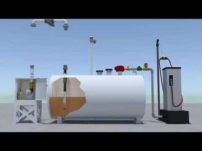 Morrison Bros 9095AA0300 AV Pressure Fill Overfill Prevention Valve, Aluminum Body, w/ 3" Male Quick Disconnect x 6" FNPT Connections