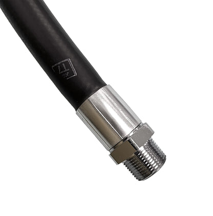 EagleFlo CWB1211144 3/4" x 12' Fuel Pump hose w/Male Ends