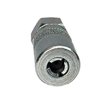 Zeeline by Milton ZE25SP 1/8" Heavy-Duty Grease 3-Jaw Coupler With Ball Check 10,000 PSI