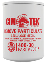 CimTek Filter 70016/400-30, 30 Micron, 1-1/2"-16 Threaded Filter