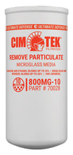 CimTek Filter 70028/800MG-10, 10 Micron, 1-1/2"-16 Threaded Filter