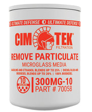 CimTek Filter 70058/300MG-10, 10 Micron, 3/4"(1"-12) Threaded Filter