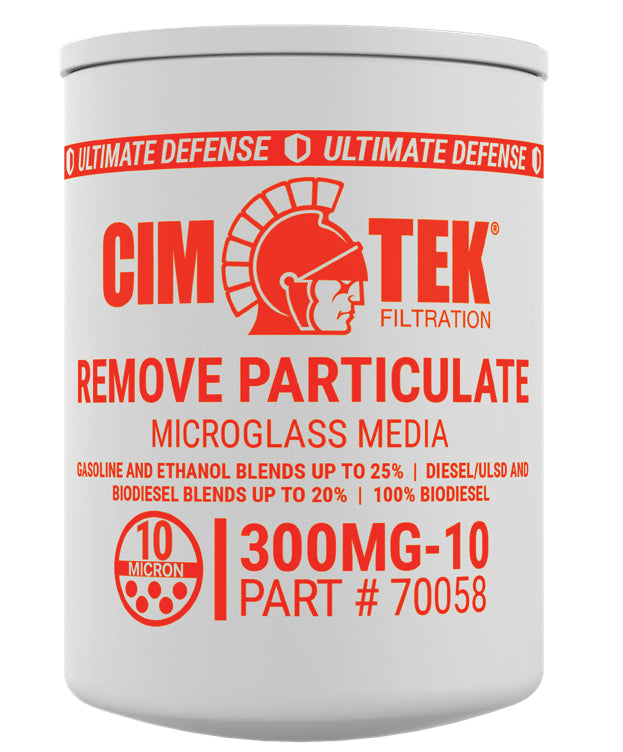 CimTek Filter 70058/300MG-10, 10 Micron, 3/4