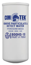 CimTek Filter 70063/800HS-10, 10 Micron, 1-1/2"-16 Threaded Filter