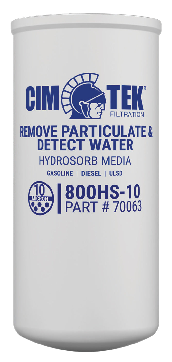 CimTek Filter 70063/800HS-10, 10 Micron, 1-1/2