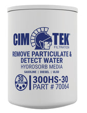 CimTek Filter 70064/300HS-30, 30 Micron, 3/4"(1"-12) Threaded Filter