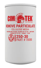 CimTek Filter 70088/250-30, 30 Micron, 3/4"(1"-12) Threaded Filter