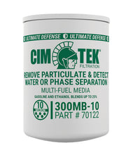 CimTek Filter 70122/300MB-10, 10 Micron, 3/4"(1"-12) Threaded Filter