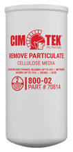 CimTek Filter 70814/800-02, 2 Micron, 1-1/2"-16 Threaded Filter