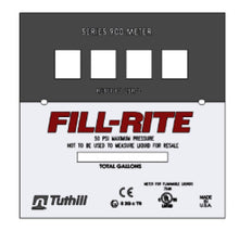 Fill-Rite KIT900FPP Replacement Gallon Faceplate Kit for 900 Series Meters