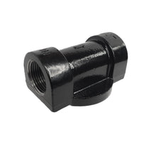 CimTek 50002/200H-1 Filter Head, Cast Iron, 1" NPT In/Out, Fits 3/4"(1"-12) Threaded Filter Openings